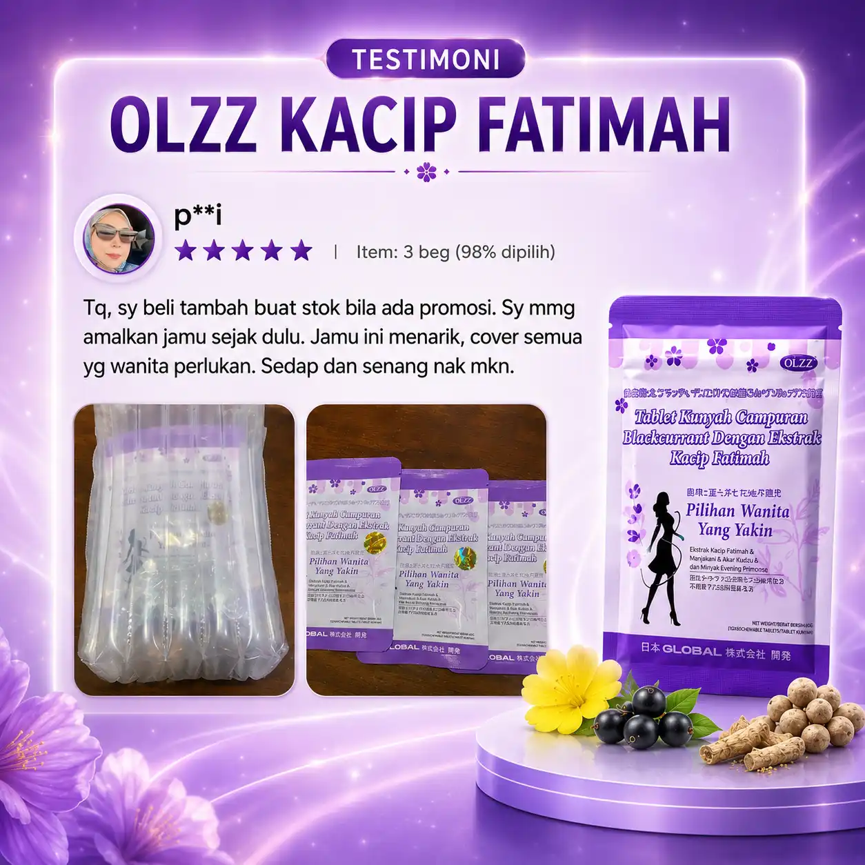 Testimoni OLZZ