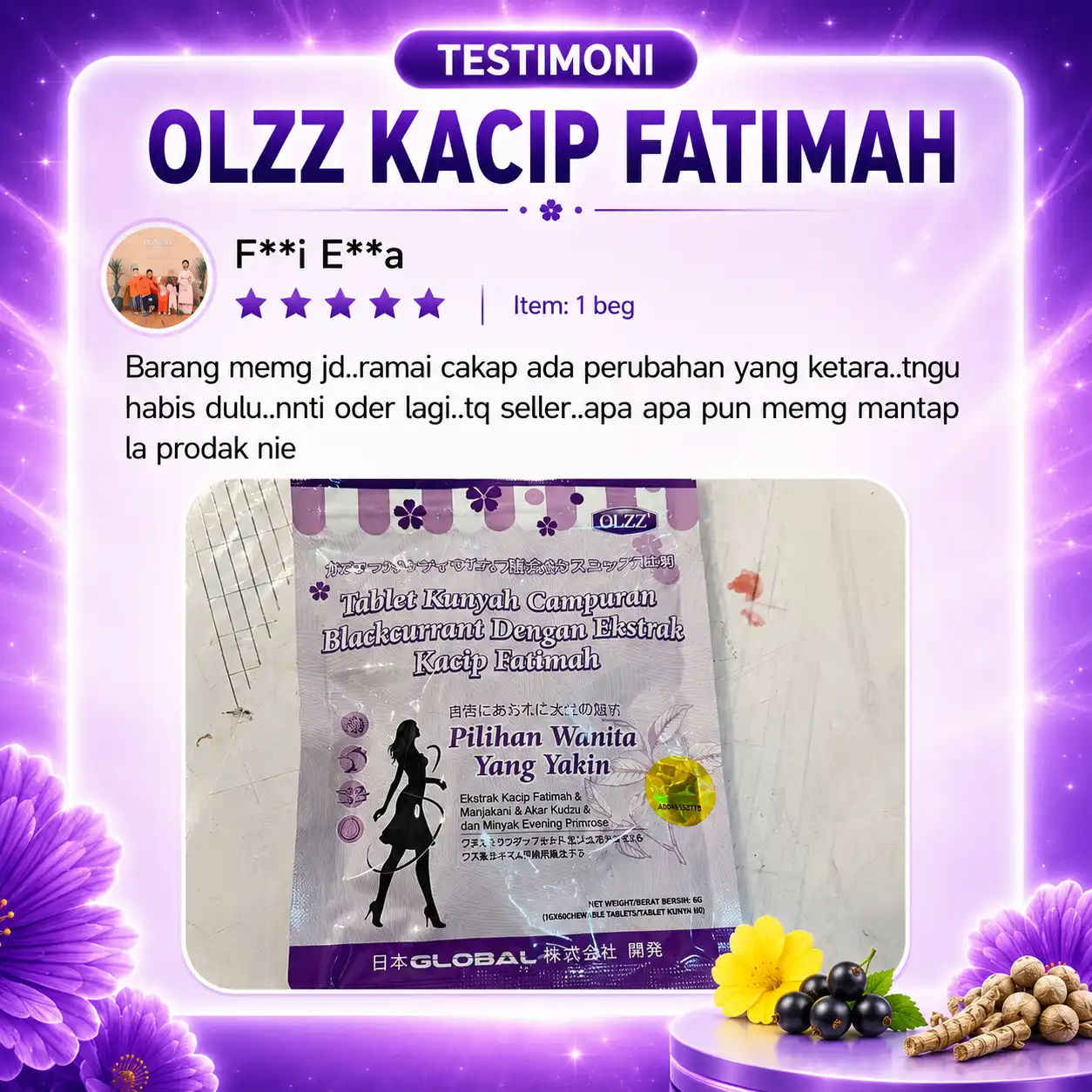Testimoni OLZZ